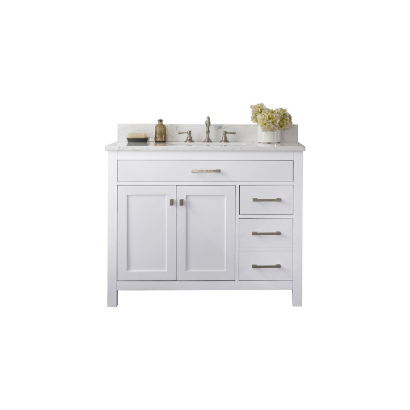 Sterling Rivers Jasper 42'' Single Bathroom Vanity with Vanity Top